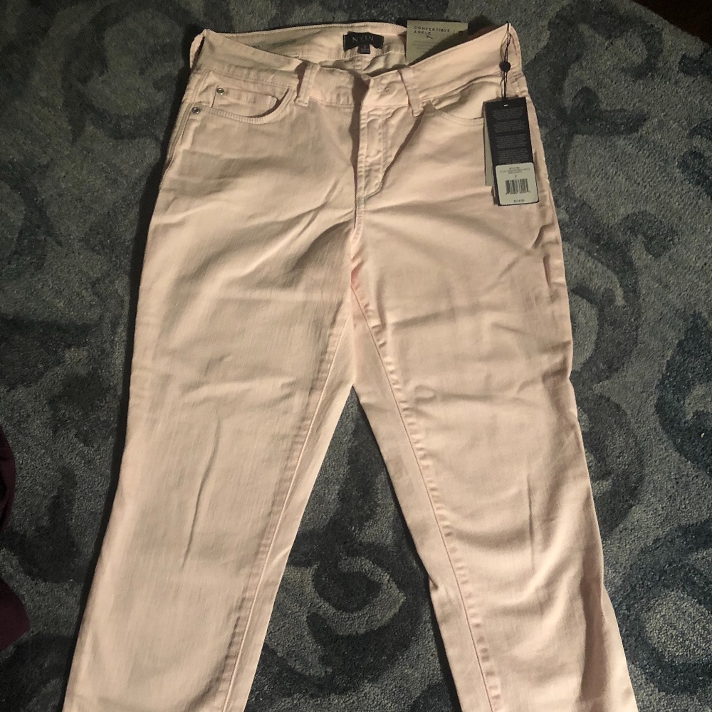 NYDJ Size 2 pale pink "Not Your Daughters Jeans"